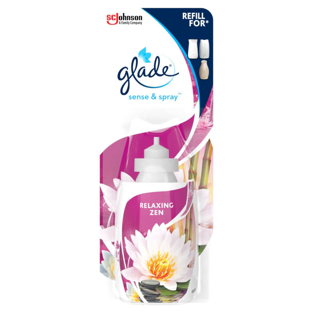 Recharge de désodorisant Glade Sense & Spray Relaxing Zen 18 ml