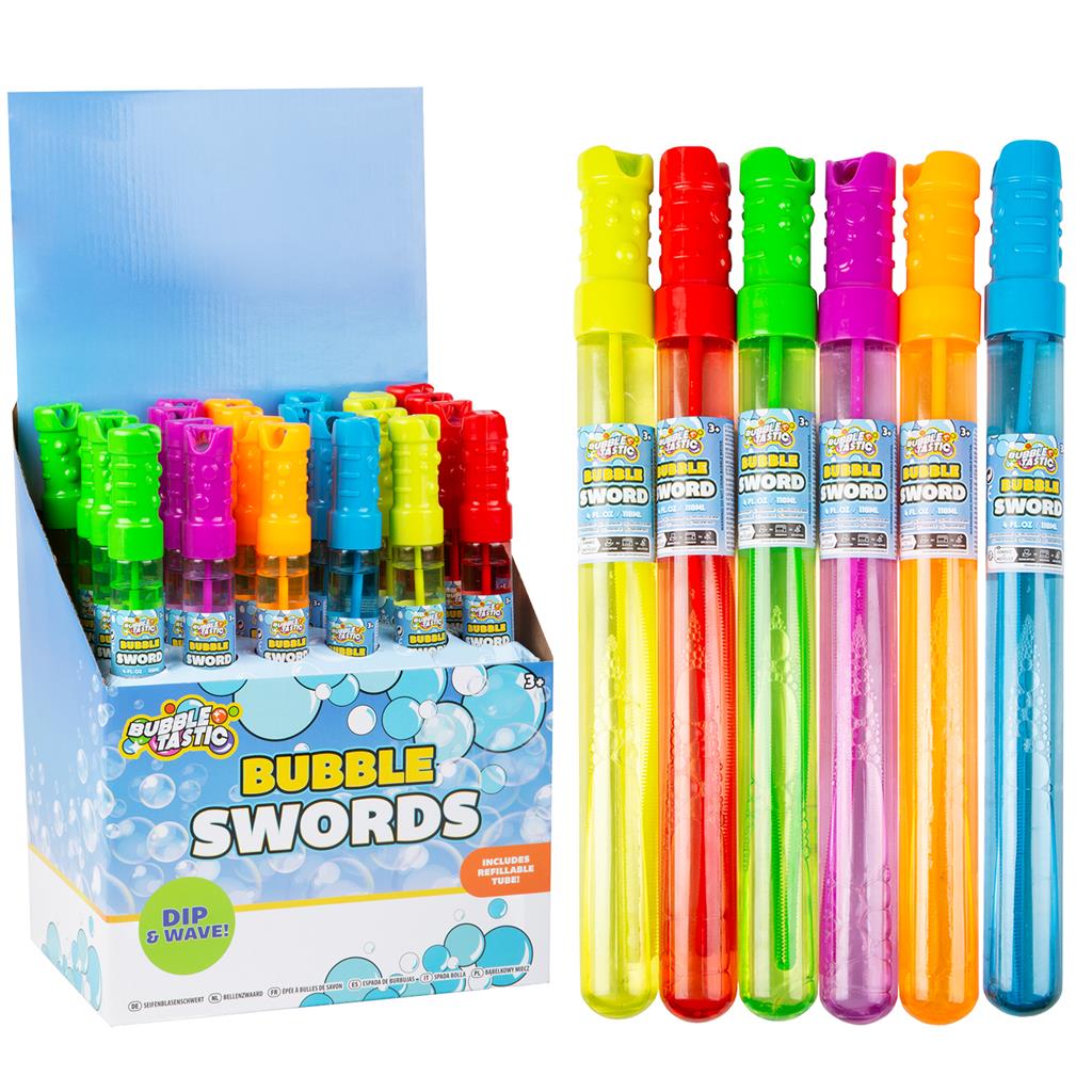 Épée à bulles 6 ass. prés.
1,50 £ l'unité