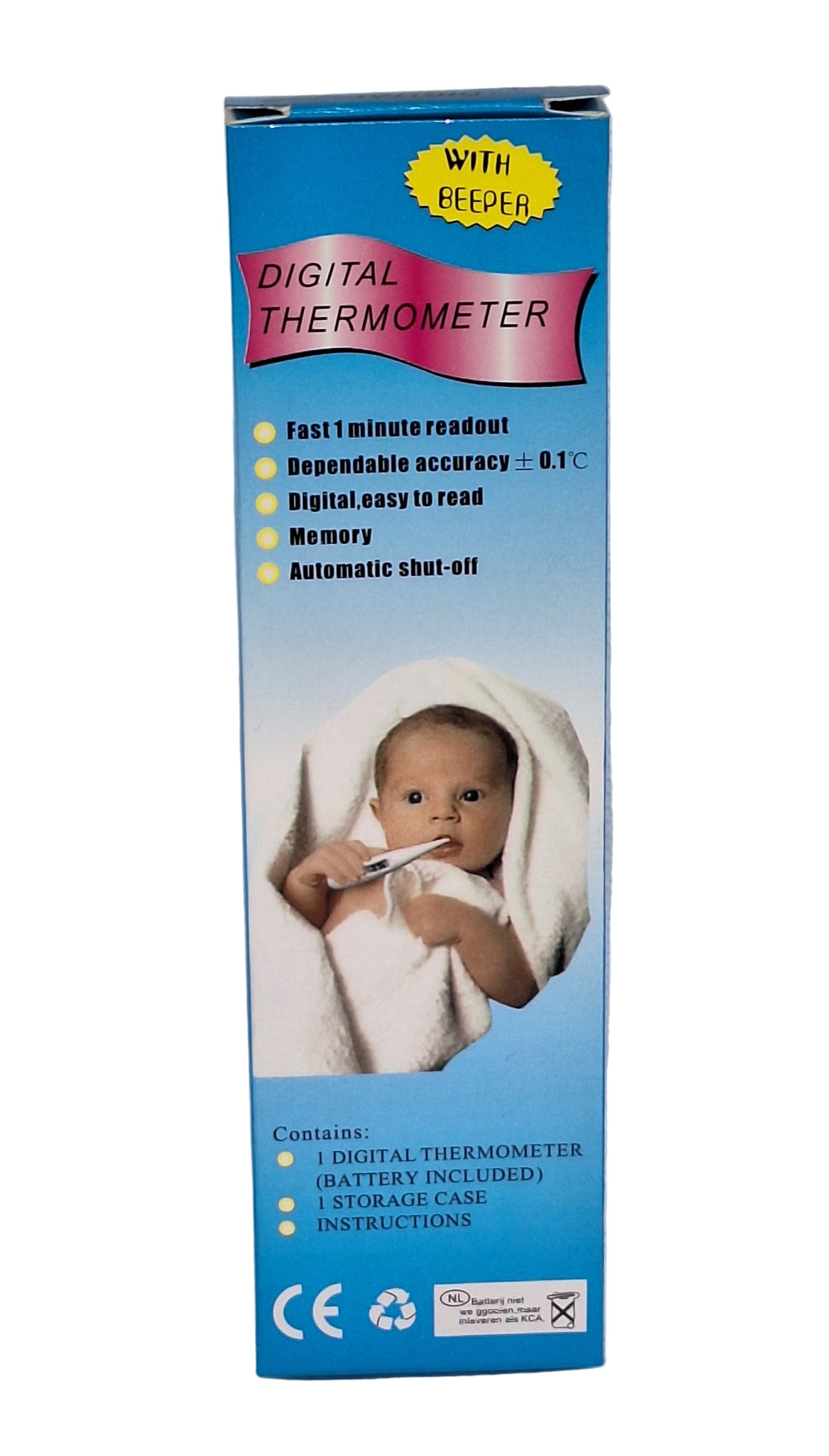 Digital Thermometer With Beep Indicator