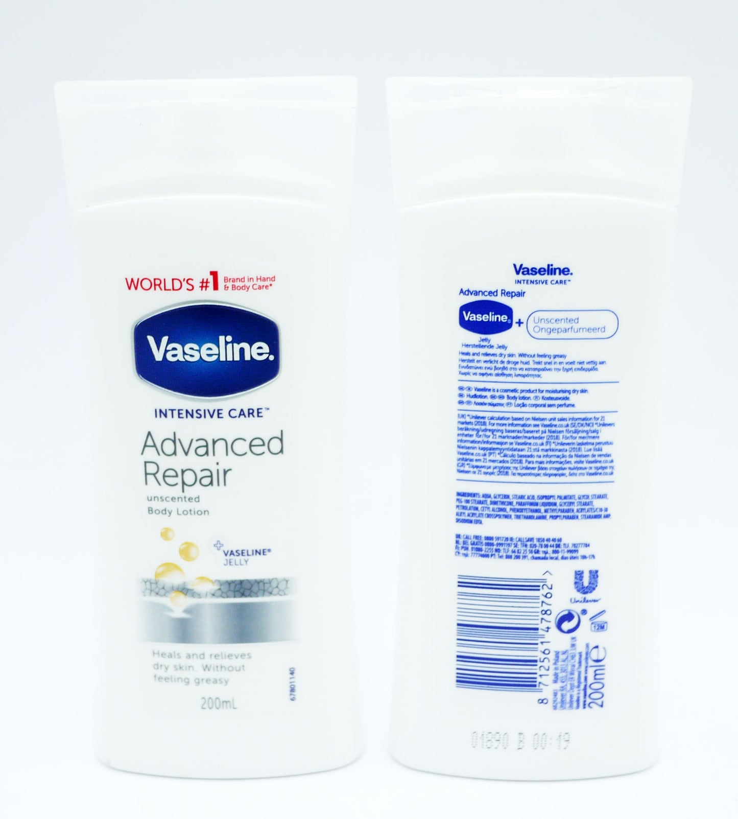 VASELINE LOTION RÉPARATION AVANCÉE 200ml
