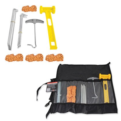 Ensemble complet d'accessoires et sac de tente
