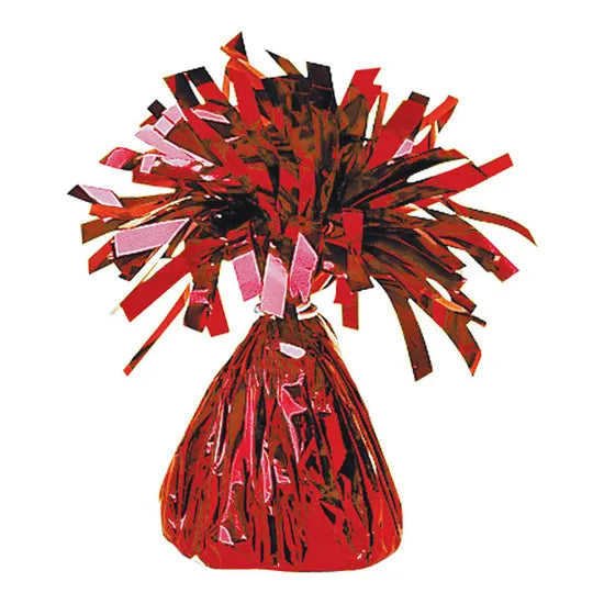BALLOON WEIGHT FOIL RED