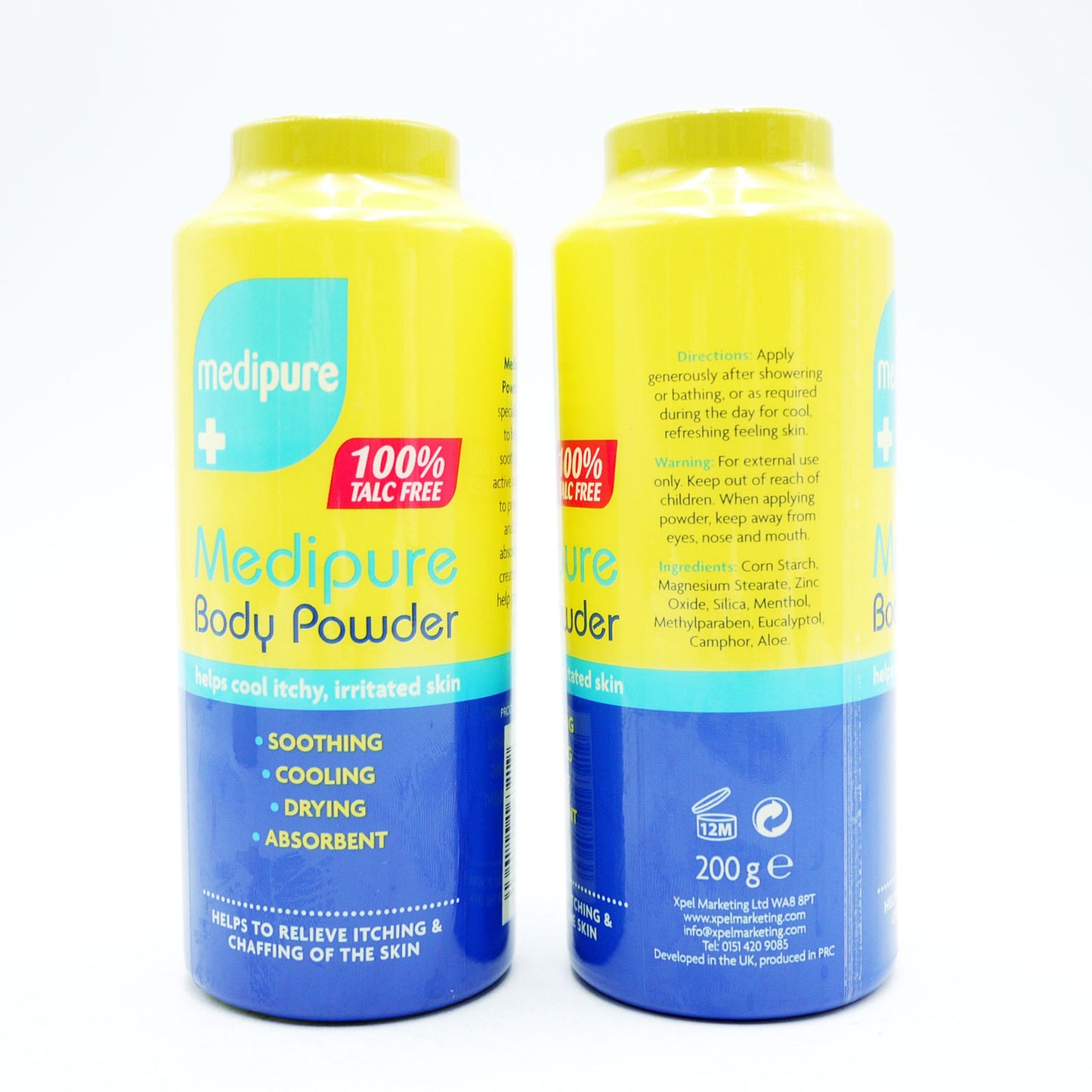 Poudre corporelle médicamenteuse MEDIPURE 200g