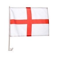 Drapeau de voiture Angleterre 30cm x 45cm - Lot de deux