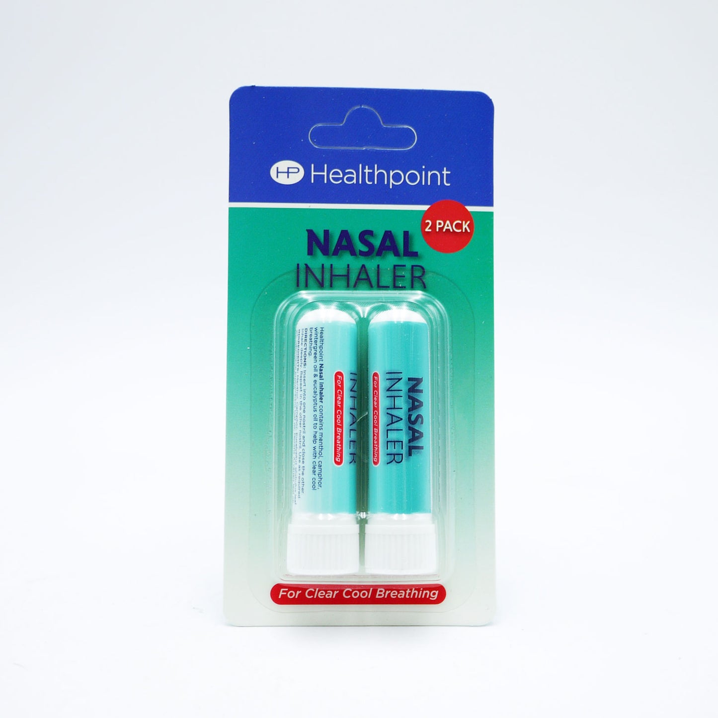 INHALATEUR NASAL HEALTHPOINT LOT DE DEUX