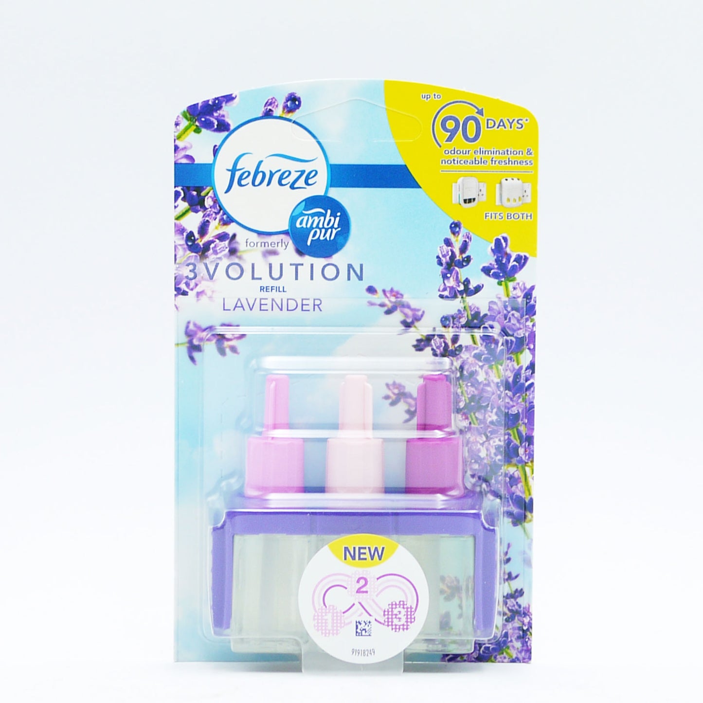 FEBREZE RECHARGE DIFFUSEUR ÉLECTRIQUE 3VOLES LAVANDE 20ML