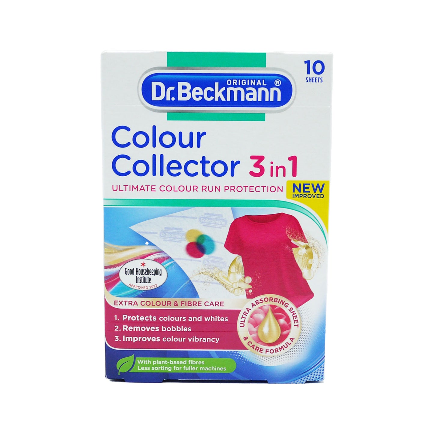 DR BECKMANN LINGETTES ANTI-DÉCOLORATION ET ANTI-SALISSURE 10 U.