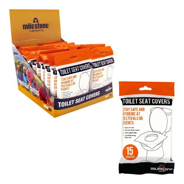 Lot de 15 protège-sièges de toilettes