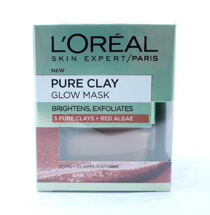 MASQUE ARGILE PURE ÉCLAT ROUGE L'ORÉAL DERMO EXPERTISE
