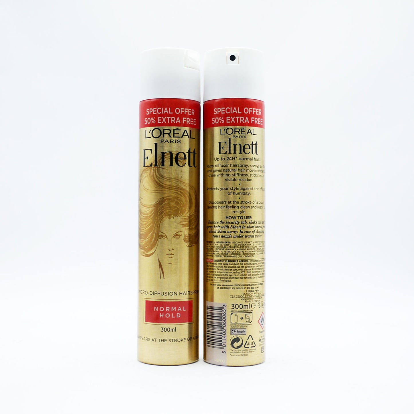 LAQUE ELNETT FIXATION NORMALE 300ml