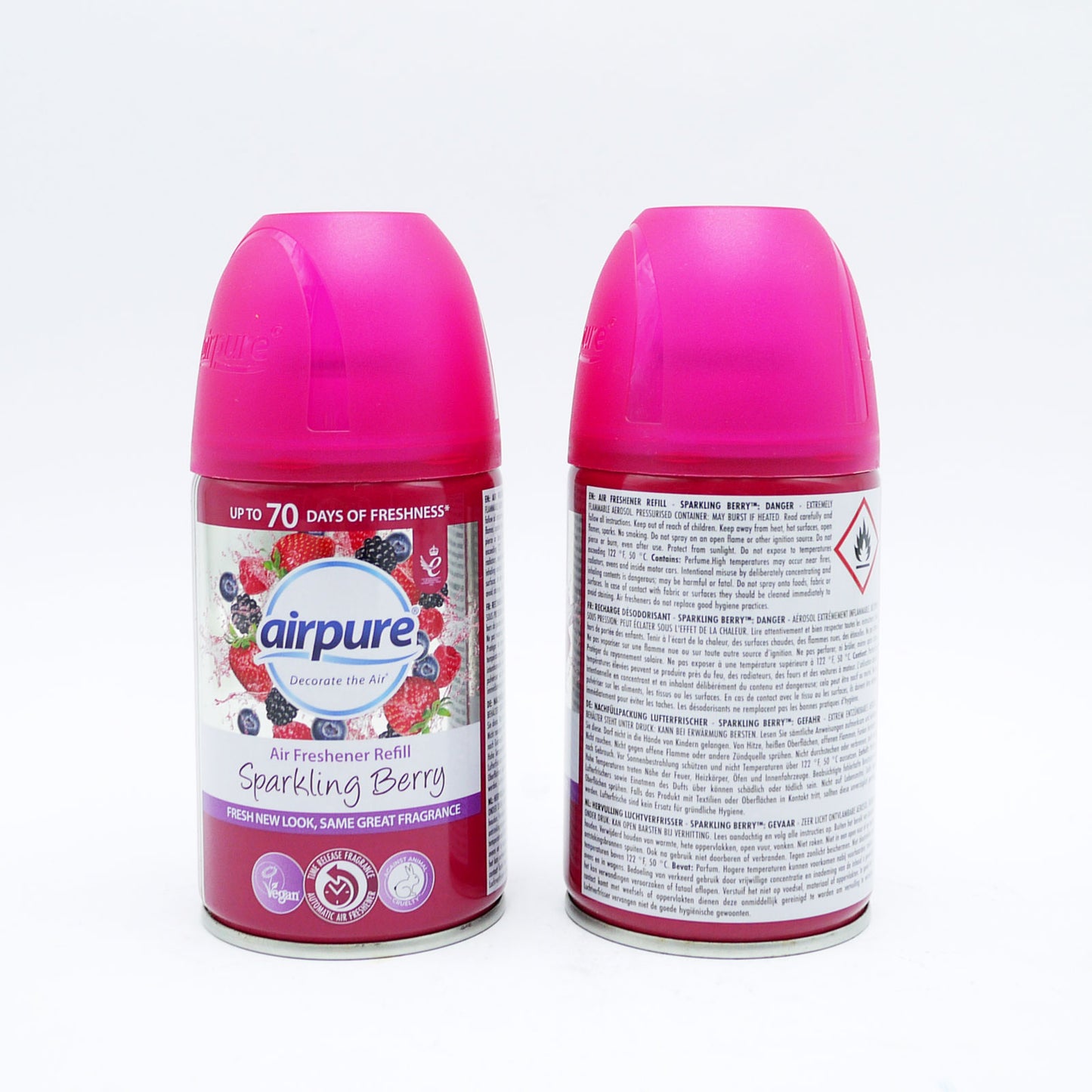 AIRPURE RECHARGE AUTOMATIQUE DÉODORISANT BERRY 250ML