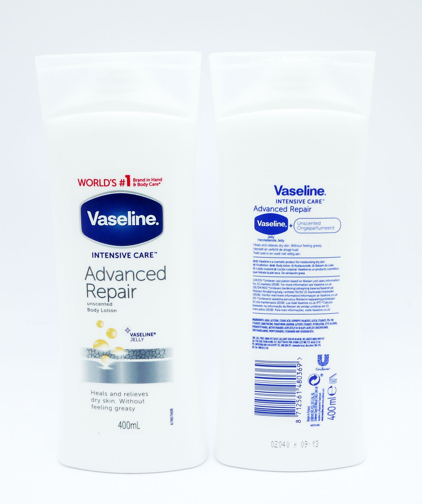 VASELINE LOTION RÉPARATION AVANCÉE 400ml