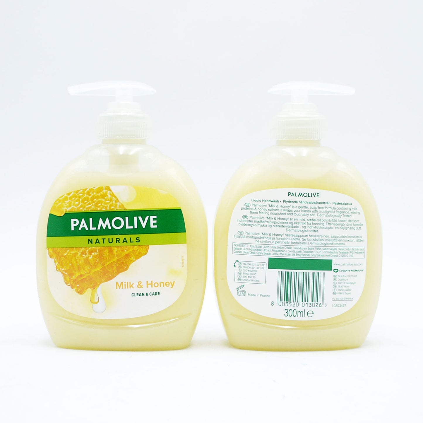 PALMOLIVE SAVON LIQUIDE LAIT & MIEL 300ml