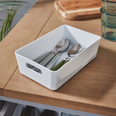 Studio Basket 11.01 Rectangular Ice White