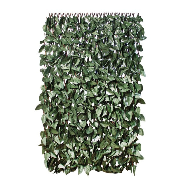 Clôture artificielle en saule, modèle Dark IVY - 260 x 70cm
