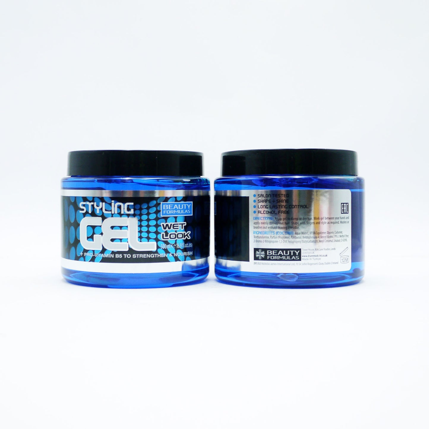 BEAUTY FORMULAS GEL COIFFANT EFFET MOUILLÉ 500ml