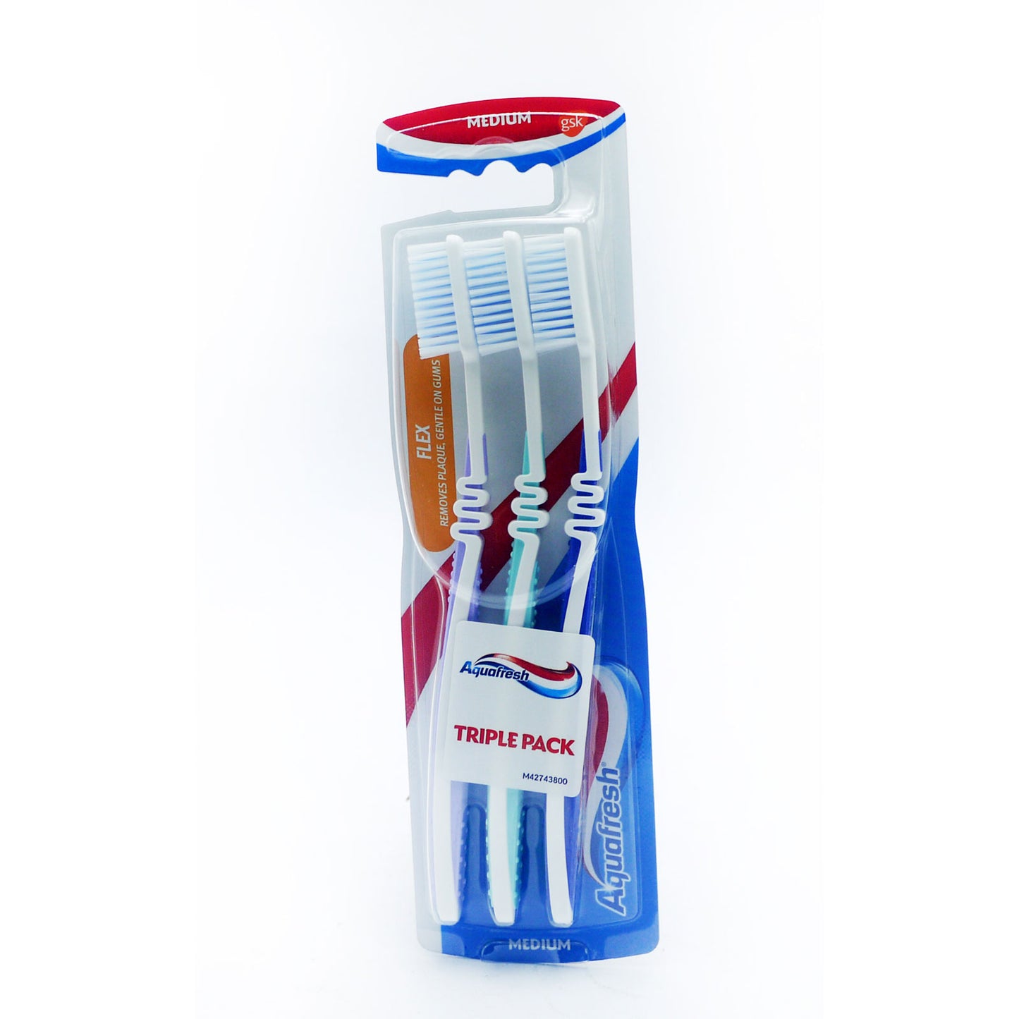 Brosse à dents AQUAFRESH FLEX MEDIUM