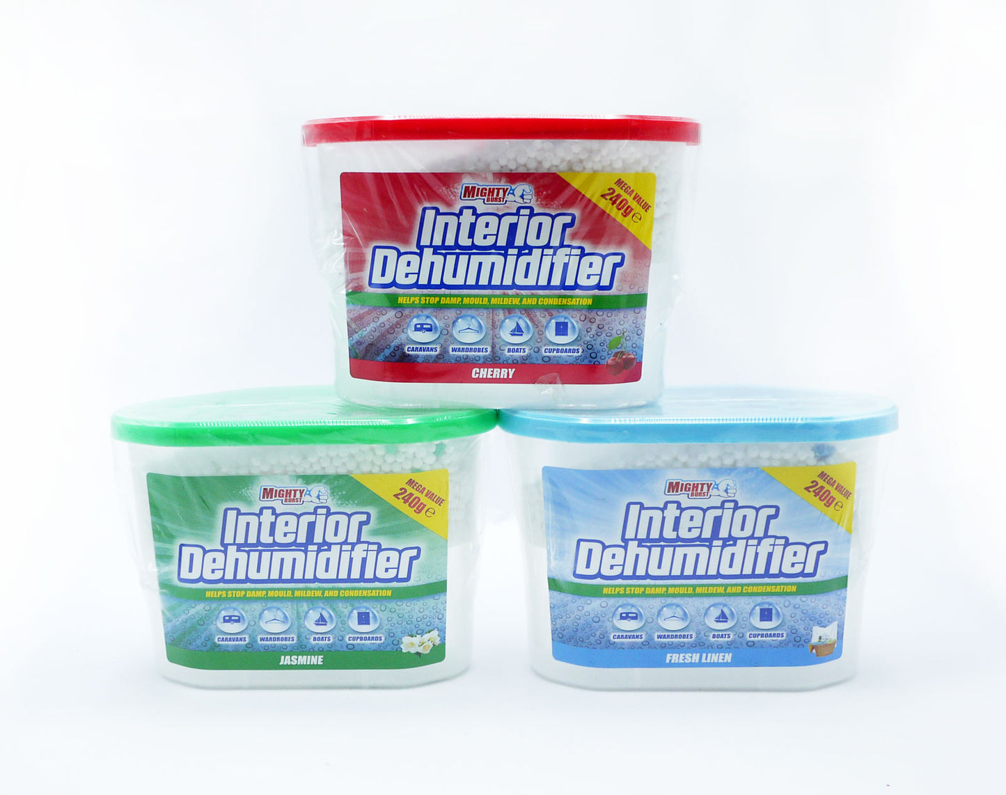 DÉSHUMIDIFICATEUR D'INTÉRIEUR MIGHTY BURST MODÈLES ASSORTIS