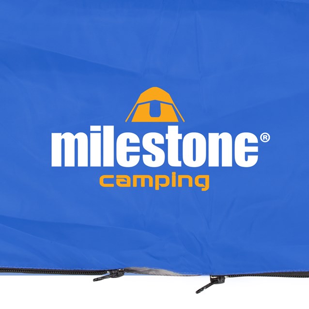 Sac de couchage double avec oreillers - 250 g/m²