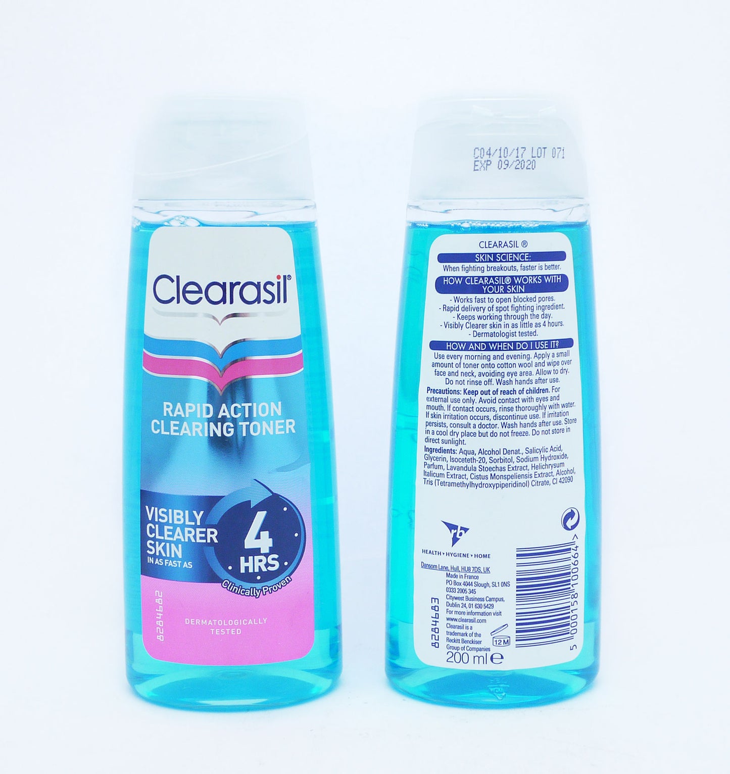 CLEARASIL TONIQUE ACTION RAPIDE 200ML