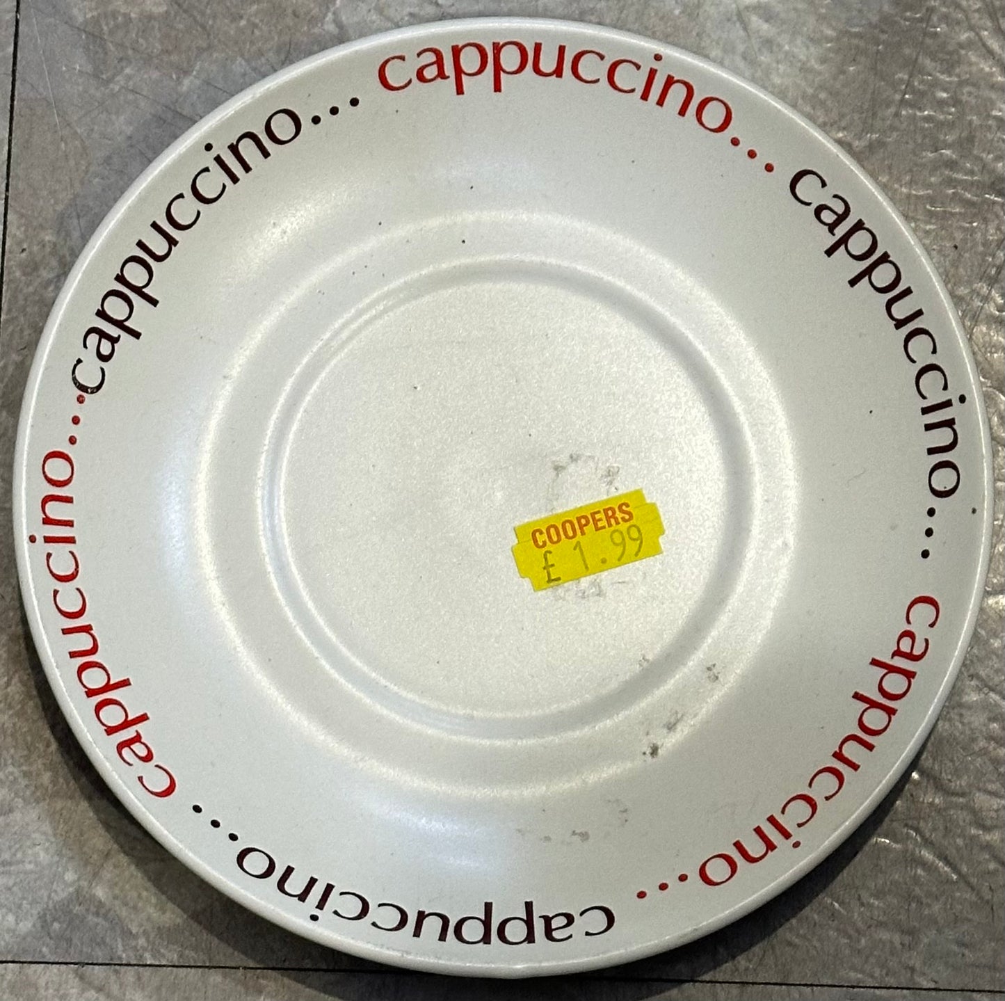 Soucoupe à cappuccino