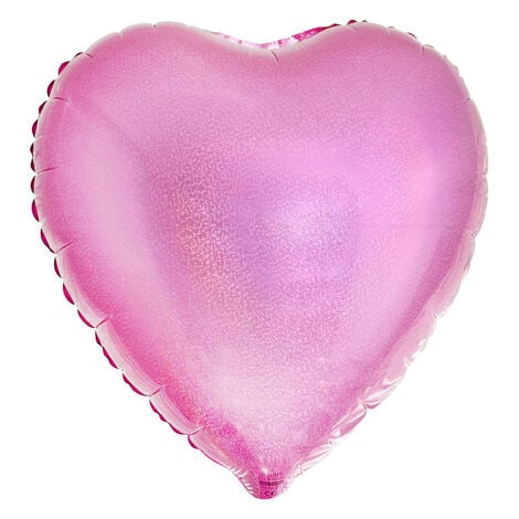 Baby Pink Plain Coloured Heart 18" Foil | Helium Balloon
