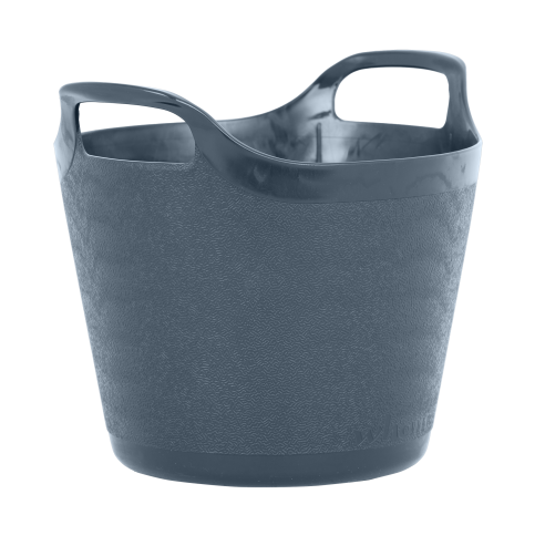 Bac rond gradué Flexi-Store 15 L bleu marine