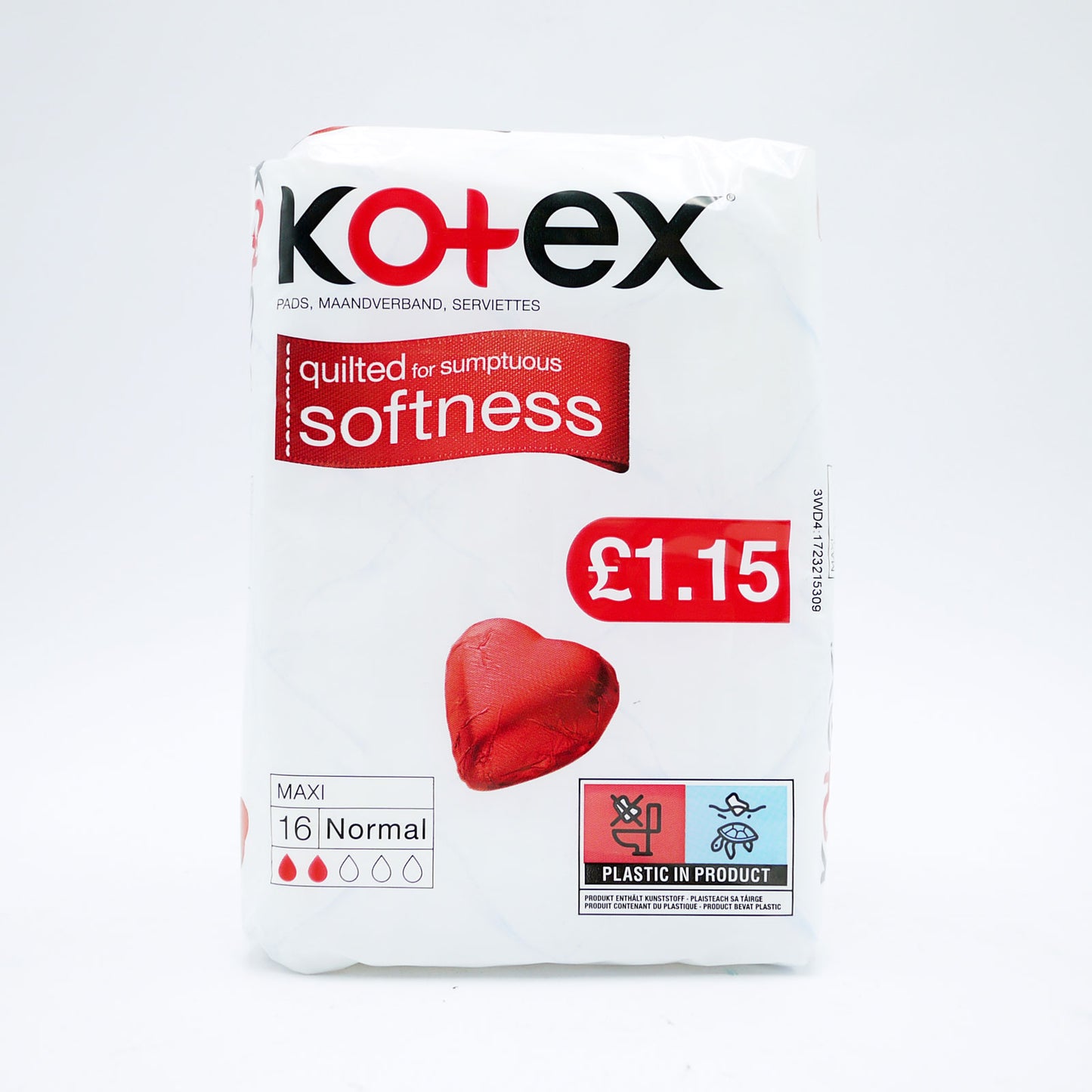 KOTEX MAXI NORMAL SOIR £1.15 10 unités
