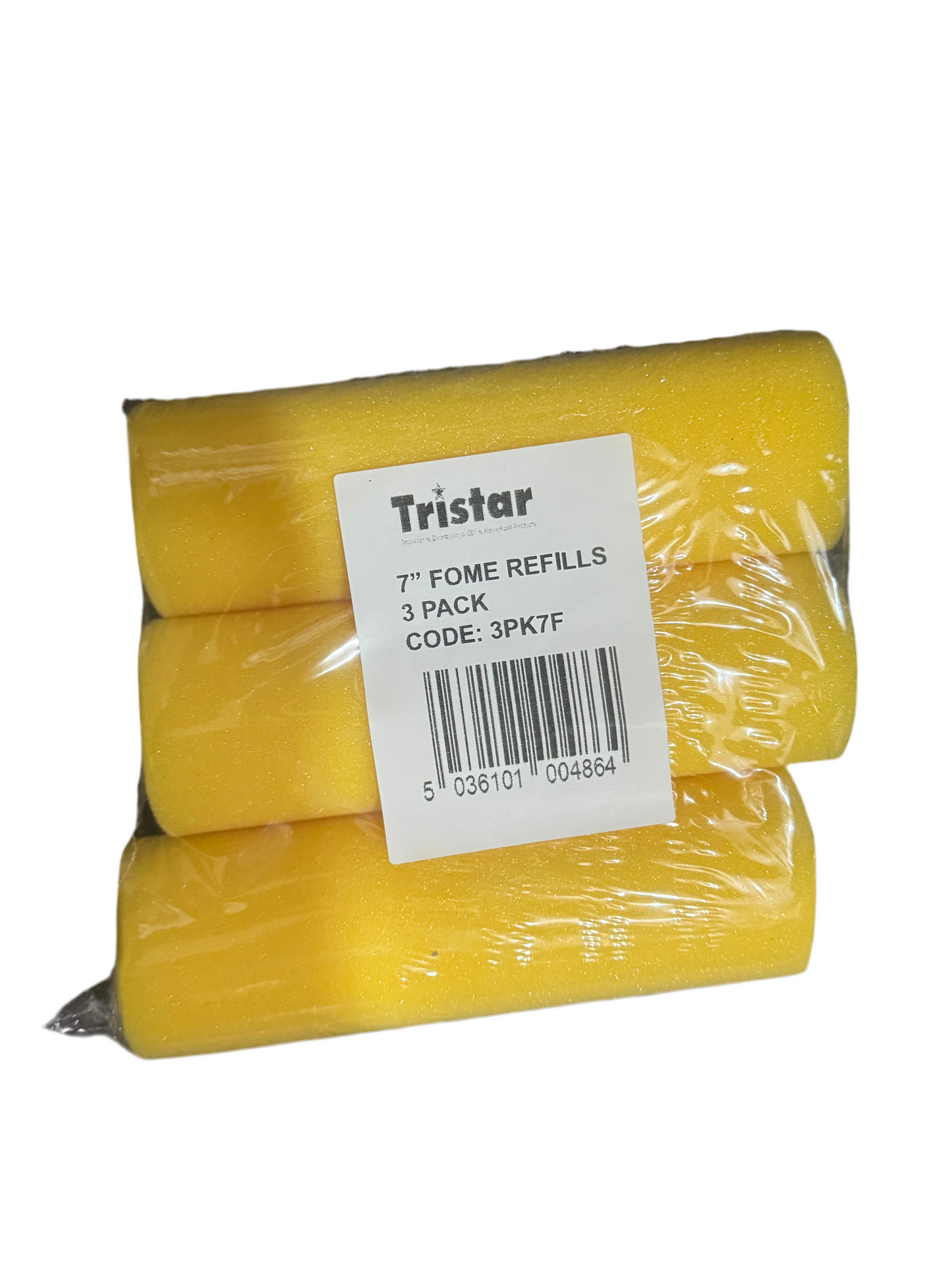 RECHARGES EN MOUSSE 7 PO TRISTAR, PAQUET DE 3