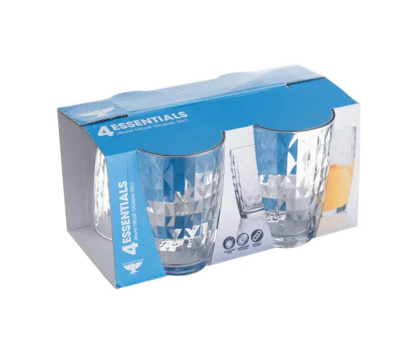 Essentials Jewel Sleeve of 4 Mixers 31cl - Perfect for Every Occasion