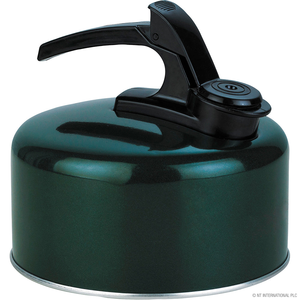 Bouilloire sifflante 2 L vert/noir - Élégante et fonctionnelle !
