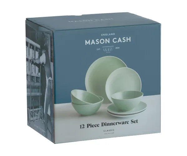 Sublimez votre expérience culinaire avec notre Service de Table Classique Vert 12 pièces.