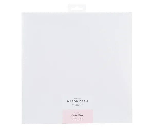 Boîte à gâteau blanche de 30 cm de qualité supérieure pour une présentation élégante des desserts