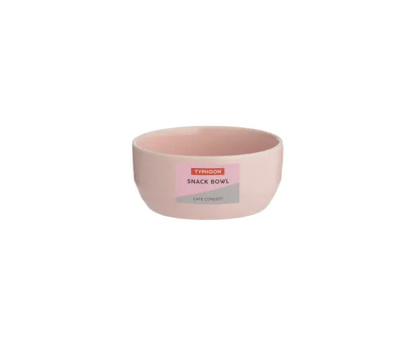 Bol à collation rose concept café : Vaisselle élégante pour cafés branchés et repas à domicile.