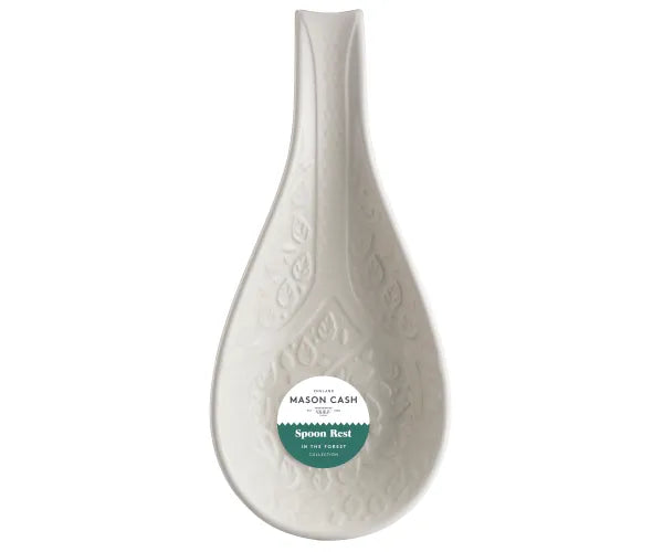 Repose-cuillère En forêt - Support de cuillère en céramique fait à la main