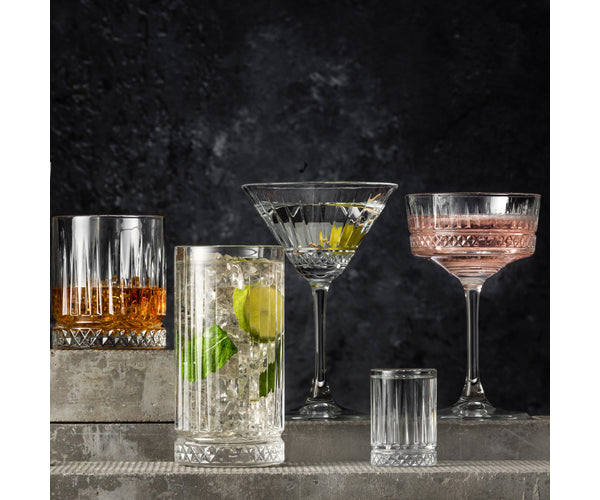 Lot de 2 coupes à cocktail Winchester 26 cl - Verrerie élégante