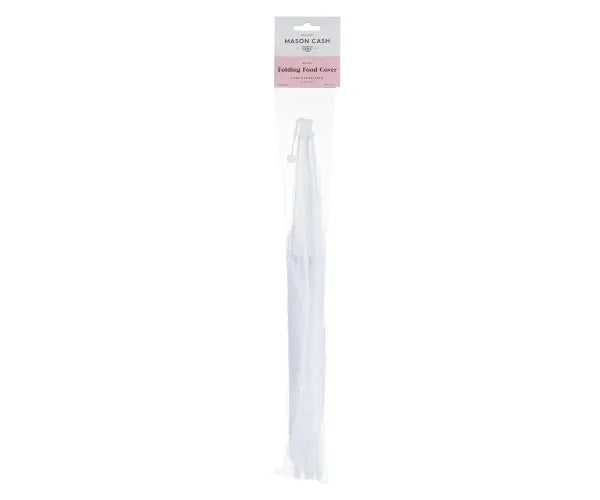 Protégez vos aliments avec style - Couvre-aliments pliant blanc 40 cm