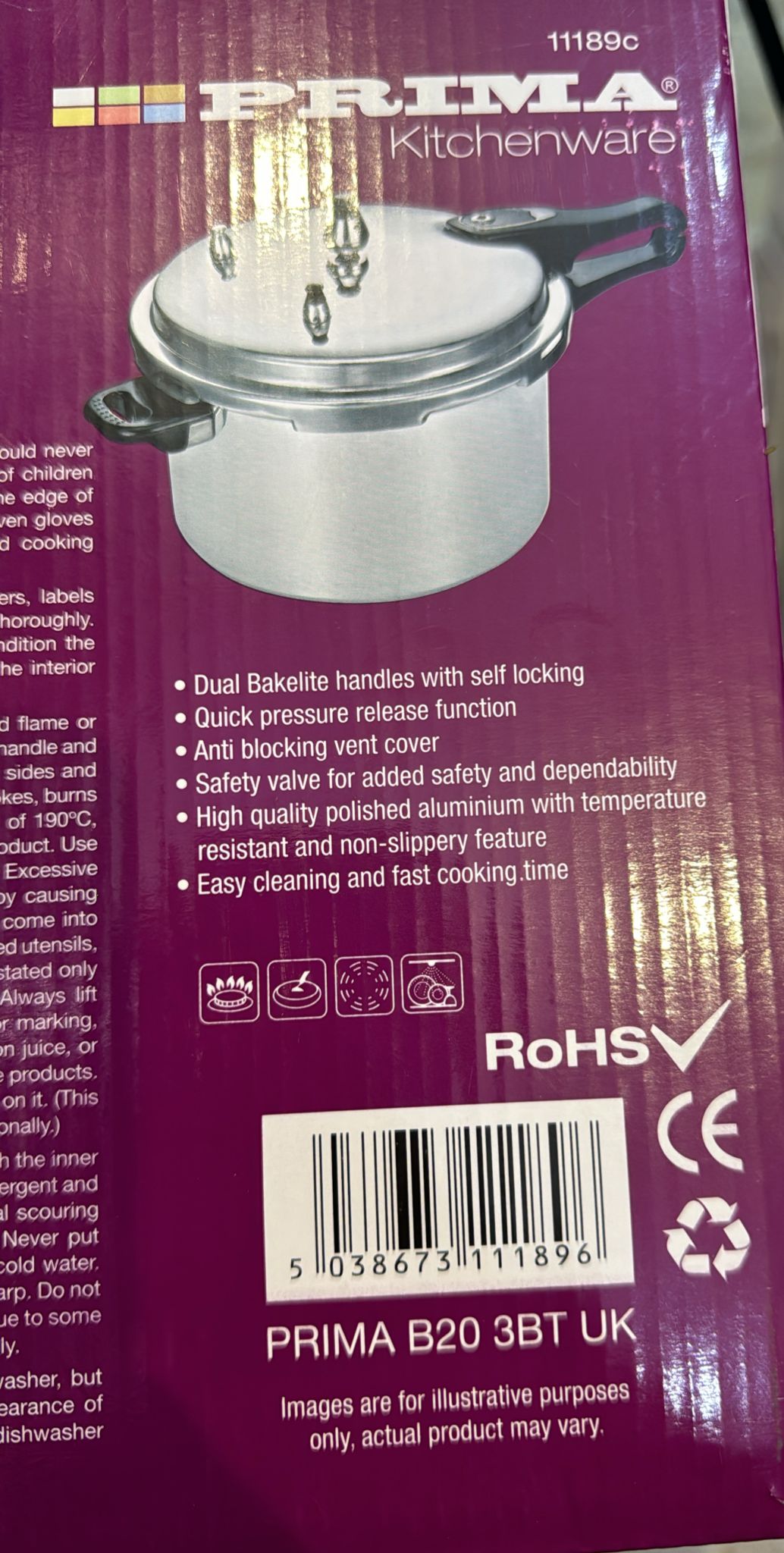 Autocuiseur en aluminium robuste de haute qualité