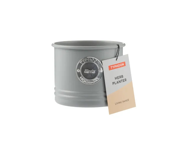 Sublimez votre intérieur avec le pot de plantes aromatiques Living en gris.