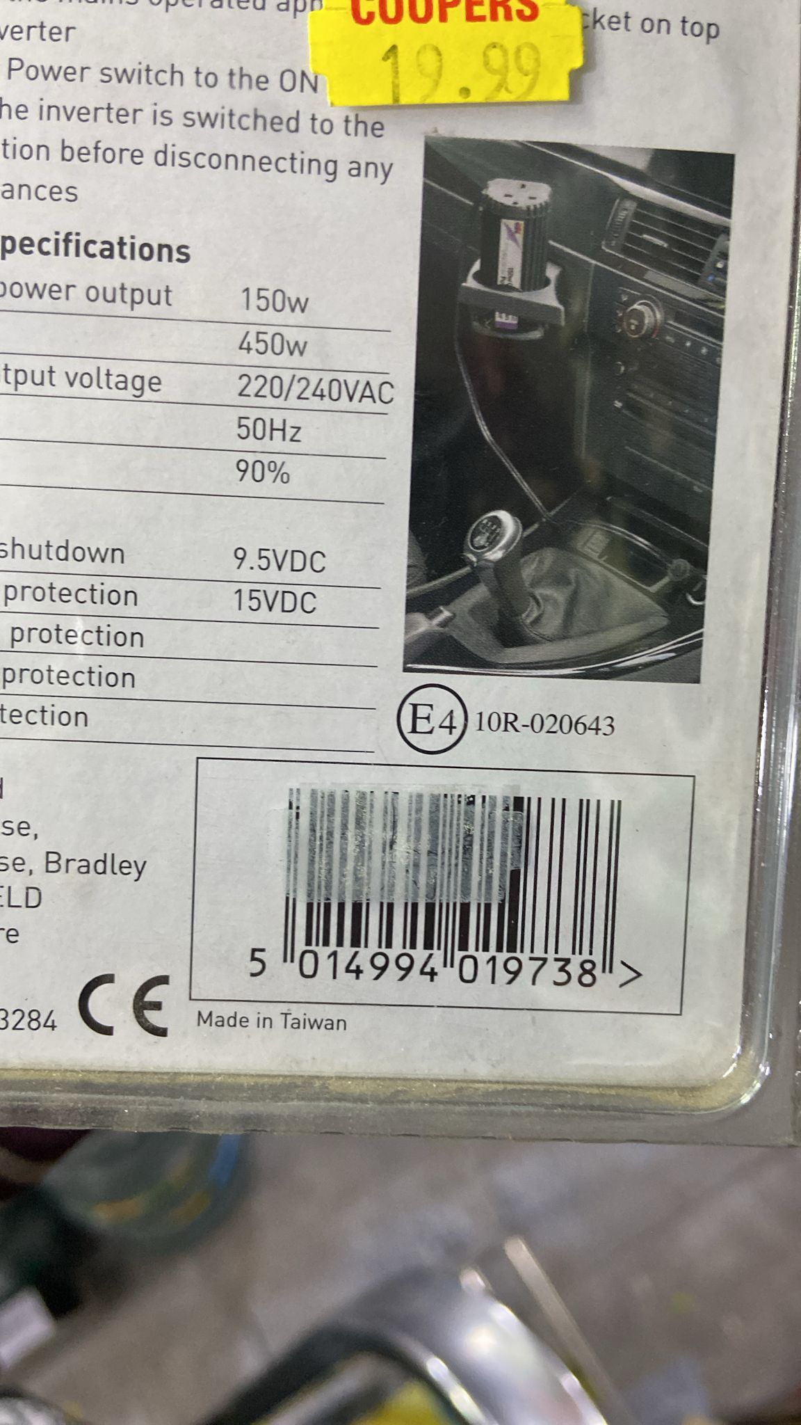 Efficient 150W Compact Can Power Inverter Your On-the-Go Power Solution