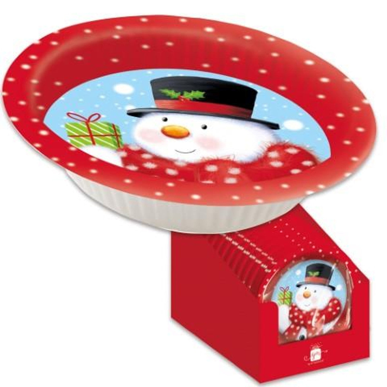 CHRISTMAS PARTY PAPER BOWLS KIDS 16.5 6pk
