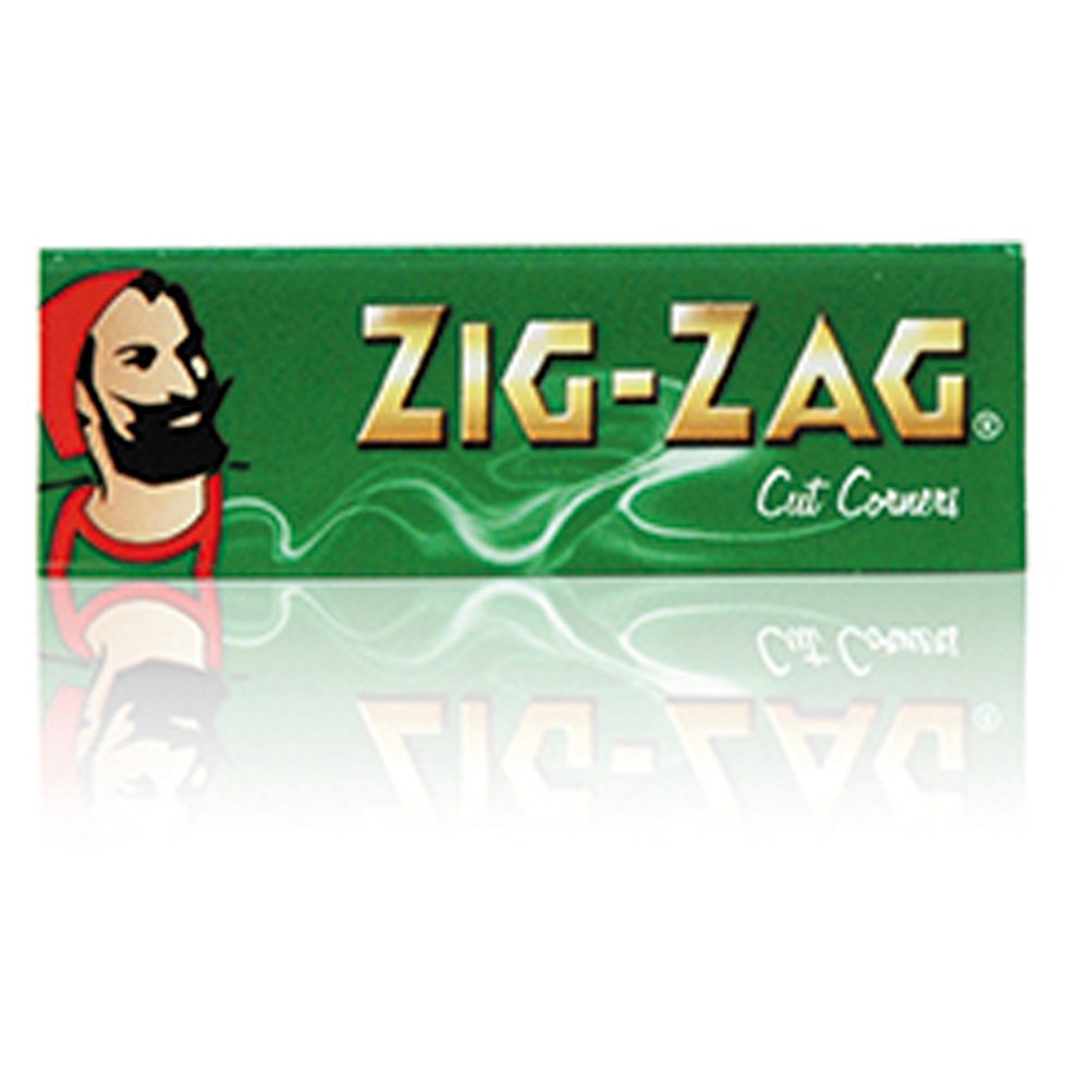 Papier à rouler vert Zig Zag