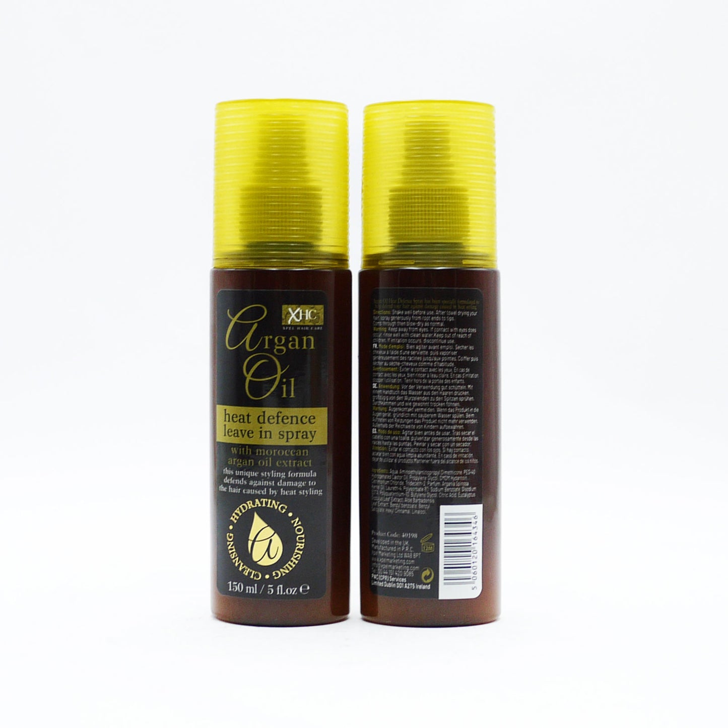 XHC HUILE D'ARGAN SPRAY THERMO-PROTECTEUR SANS RINÇAGE 150ml