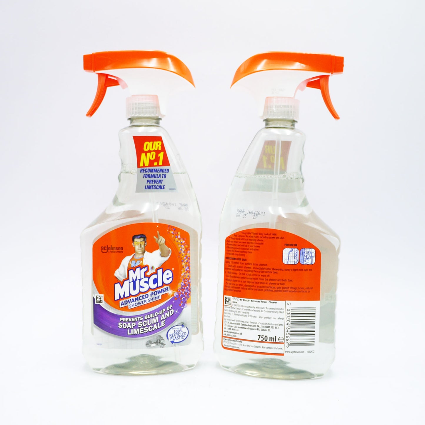 MR MUSCLE ADV POWER TRIGGER DOUCHE 750ML