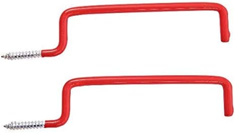 Crochet de Rangement Peu Profond Lot de 2 Pièces 130 mm Garage Atelier Outil à Main - AmTech