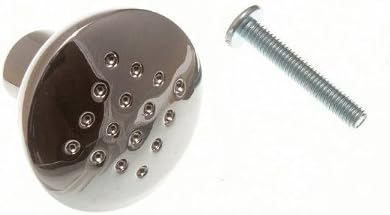 DIMPLE CUPBOARD Drawer KNOBS 32MM Metal Chrome Plated 1 pair
