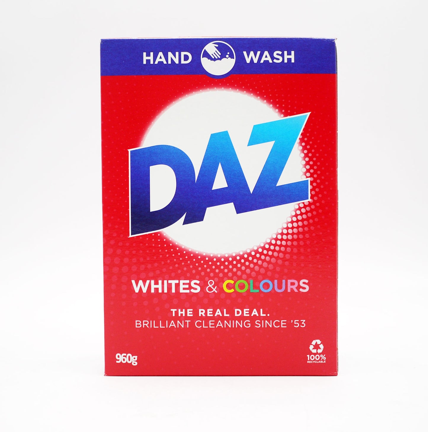 DAZ LESSIVE POUDRE 9 LAVAGES 960G