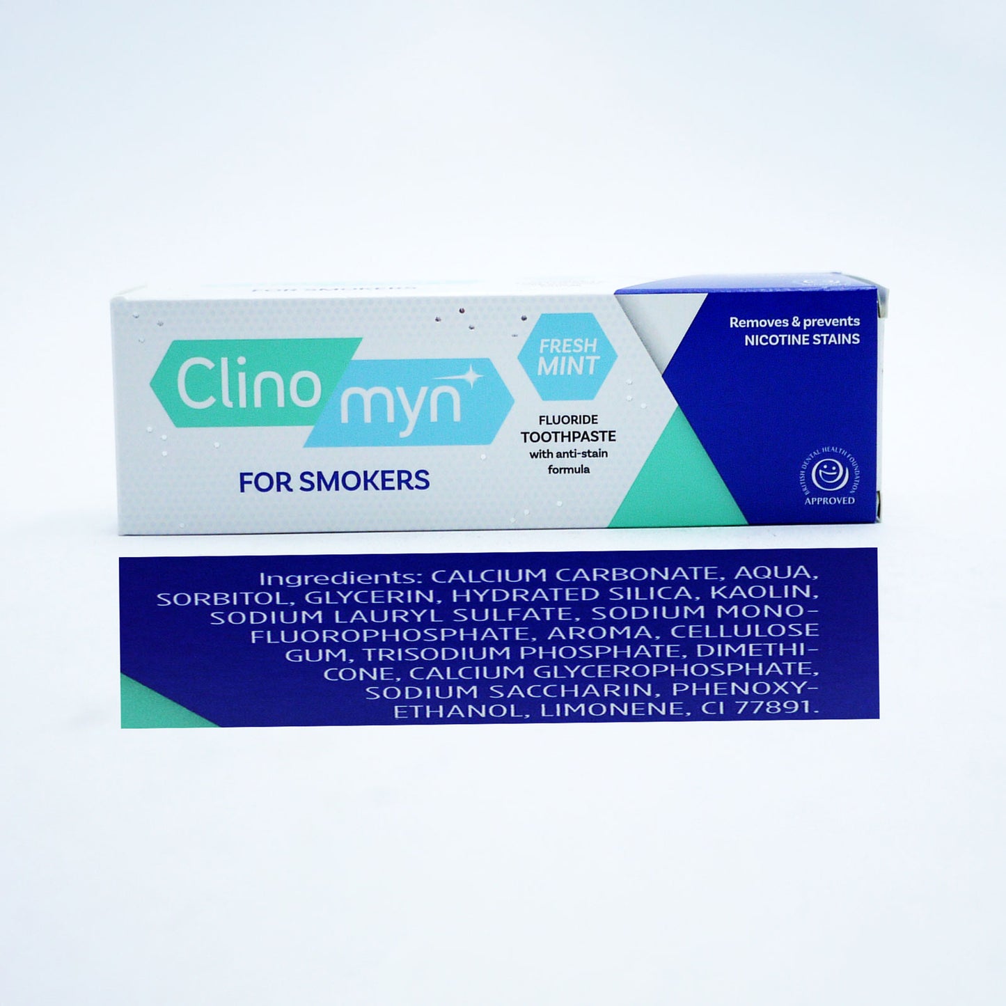 DENTIFRICE CLINOMYN FUMEURS MENTHE FRAÎCHE 75ml