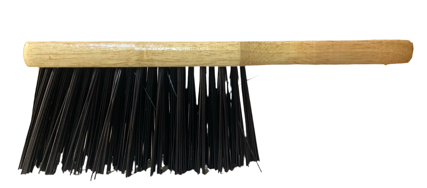 Brosse à main synthétique noire de 11 po de haute qualité -