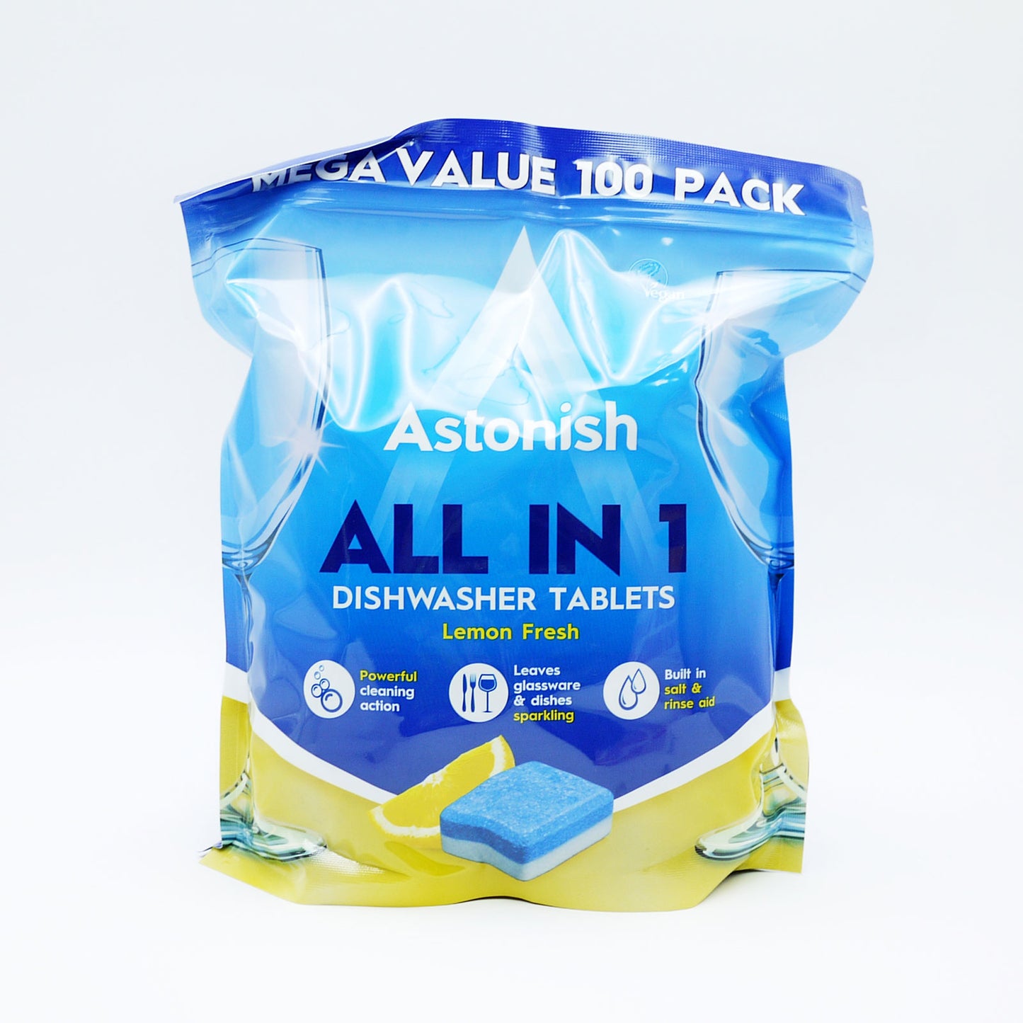 Tablettes Lave-Vaisselle ASTONISH 100 Pièces